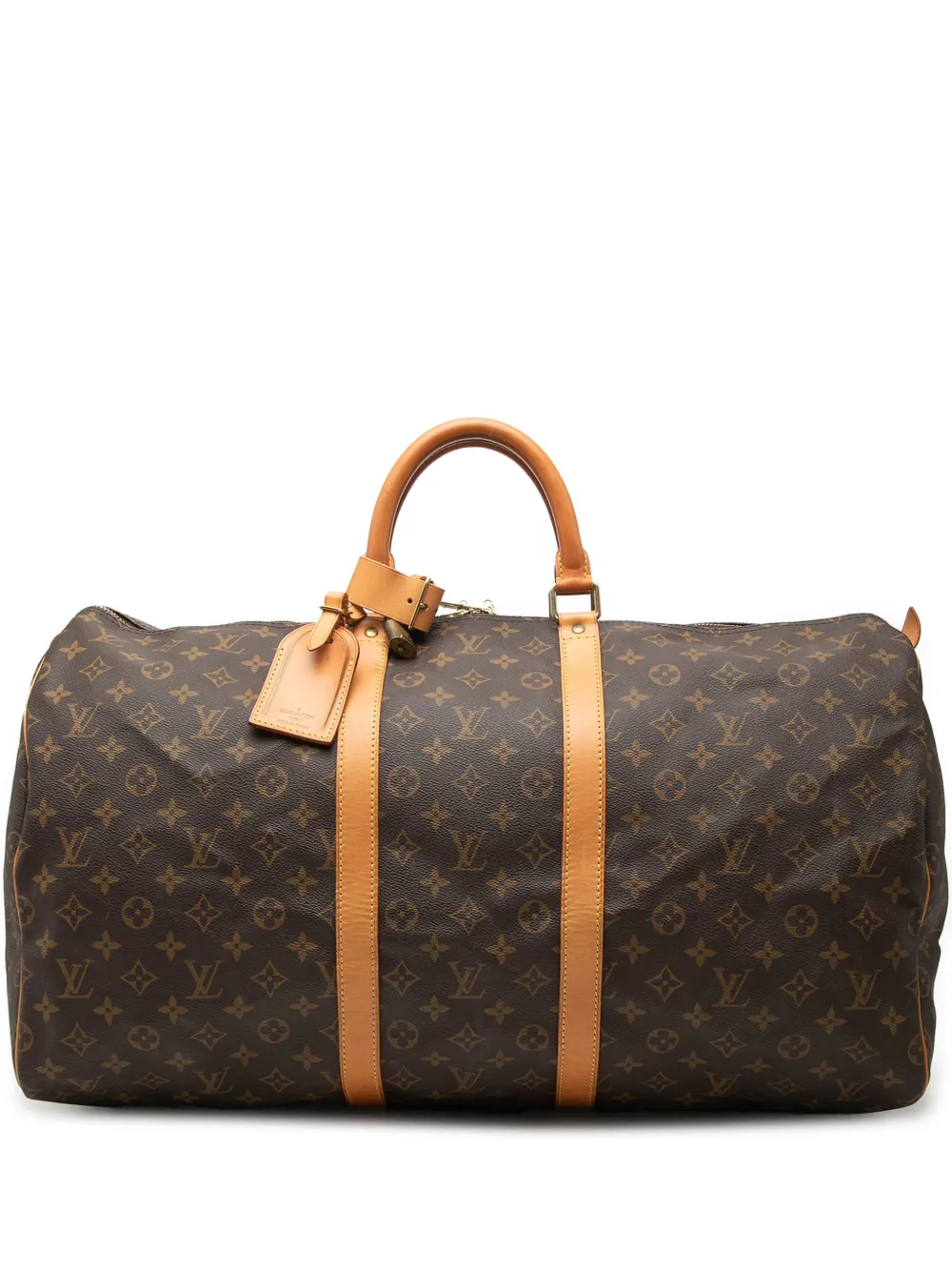 Louis Vuitton Pre-Owned 1995 Monogram Keepall 55 travel bag - Marrone