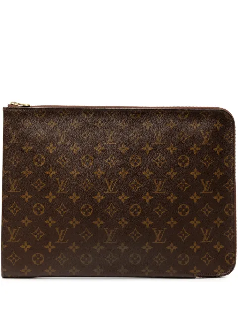 Louis Vuitton Pre-Owned 2002 Monogram Poche Documents Portfolio business bag