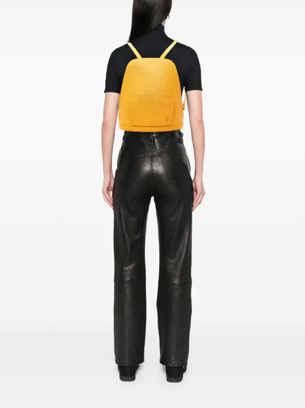 Louis Vuitton Pre-Owned 1997 Epi Gobelins Backpack | Yellow  display picture 1