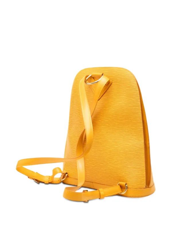 Louis Vuitton Pre-Owned 1997 Epi Gobelins Backpack | Yellow