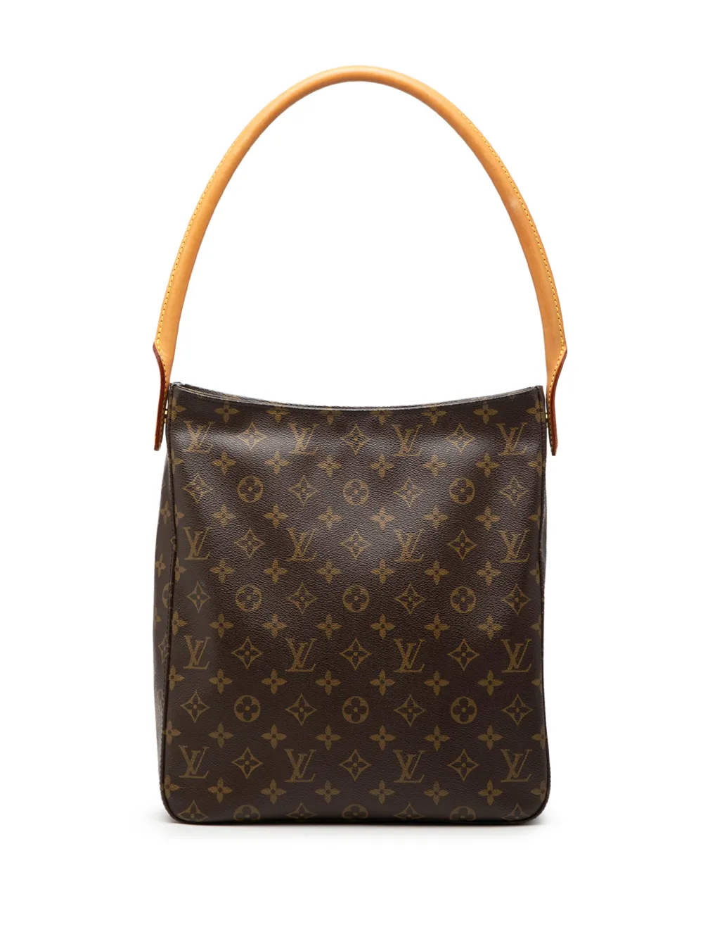 Louis Vuitton Pre-Owned 2001 Monogram Looping GM shoulder bag - Marrone