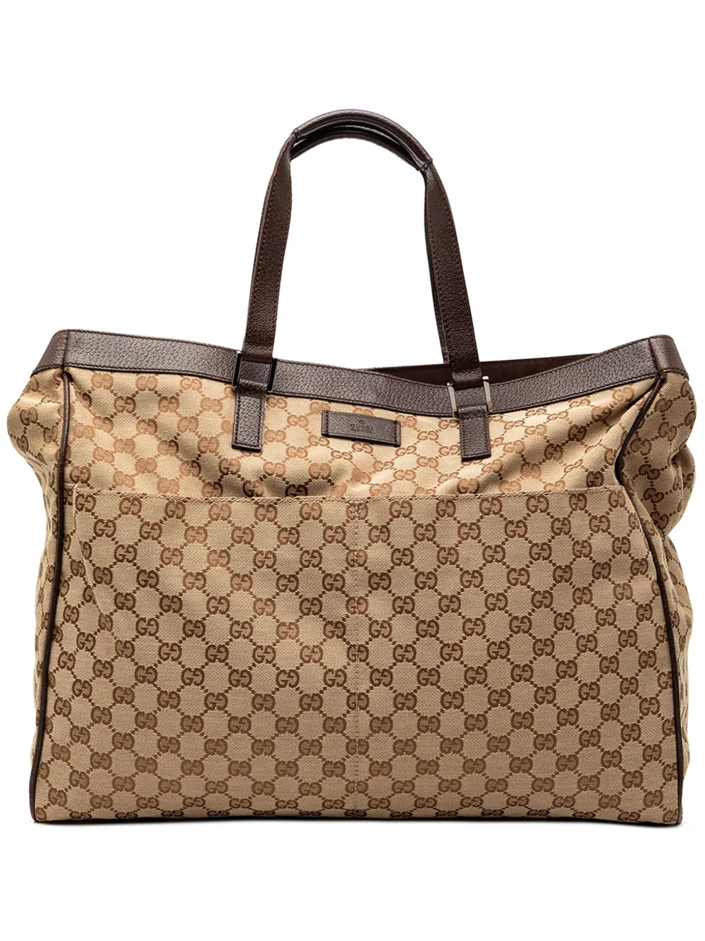 Gucci Pre-Owned 2000-2015 GG Canvas tote bag - Marrone