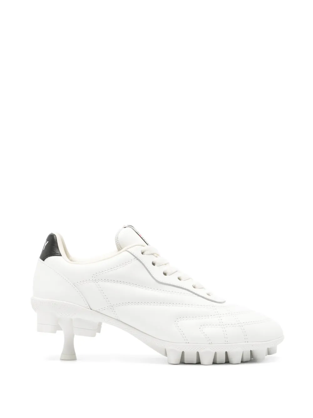 Maison MIHARA YASUHIRO quilted kitten-heel sneakers Wit