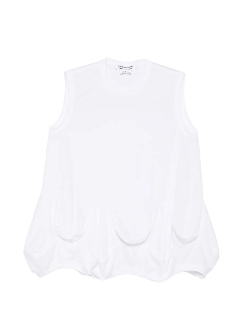 Comme Des Garçons Comme Des Garçons crew-neck top - Bianco
