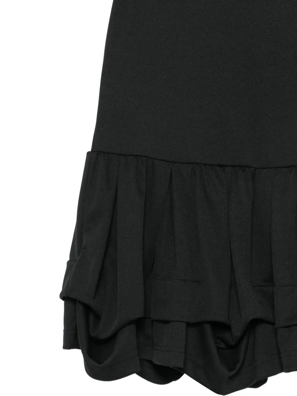 Comme Des Garçons Comme Des Garçons ruffled-hem Top | Black