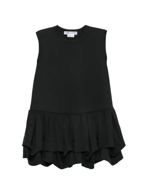 Comme Des Garçons Comme Des Garçons ruffled-hem top