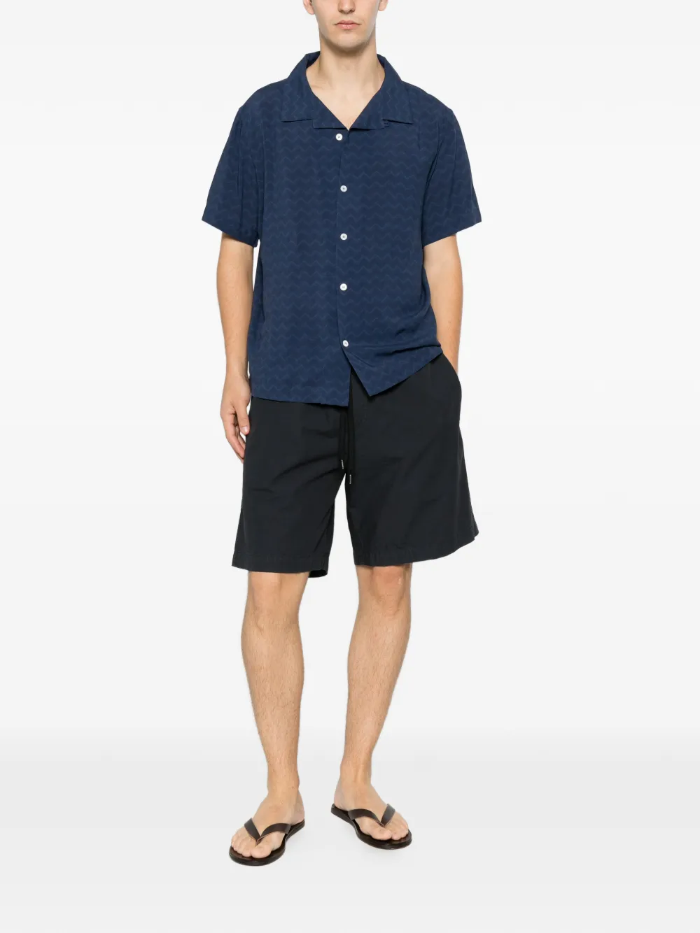 Missoni Shorts met trekkoord Blauw