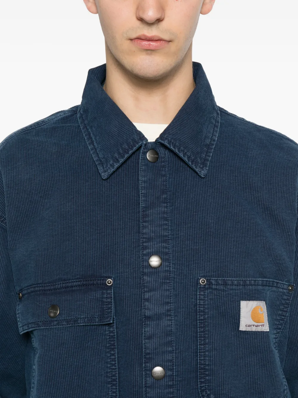 Carhartt WIP Parrish shirtjack Blauw