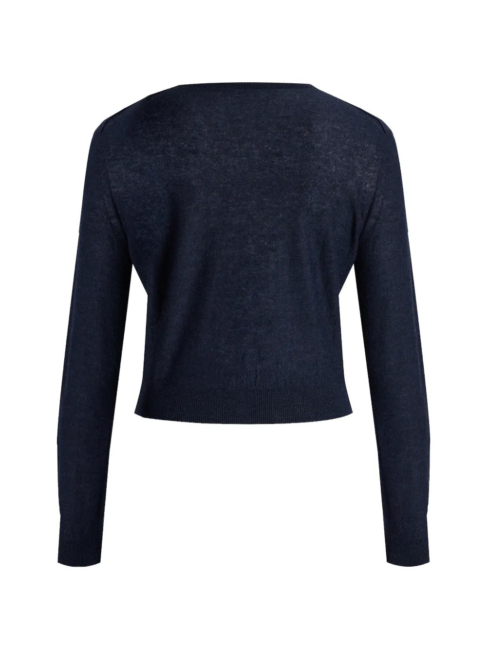 ERDEM Fijngebreid vest met kanten applicatie Blauw