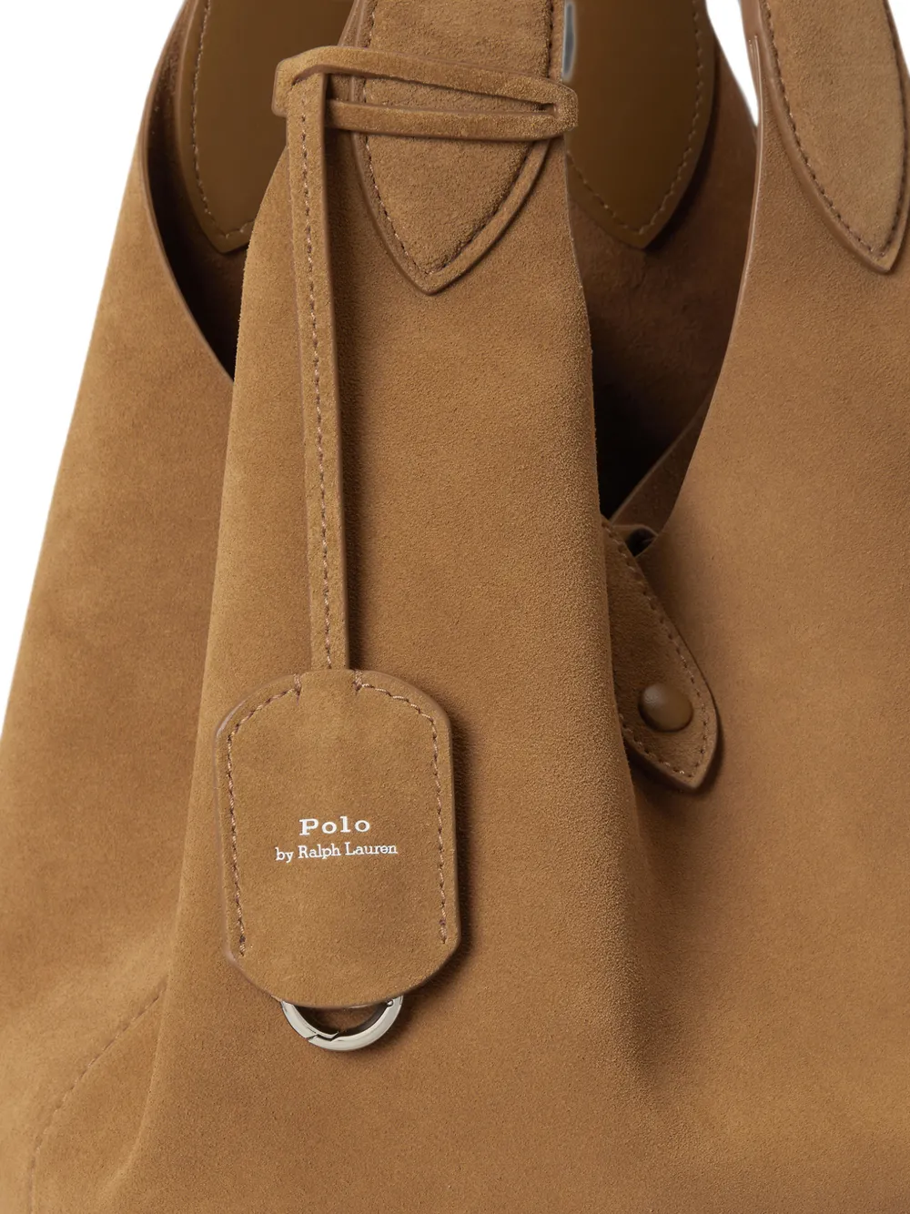 Polo Ralph Lauren Polo Play suède shopper Bruin