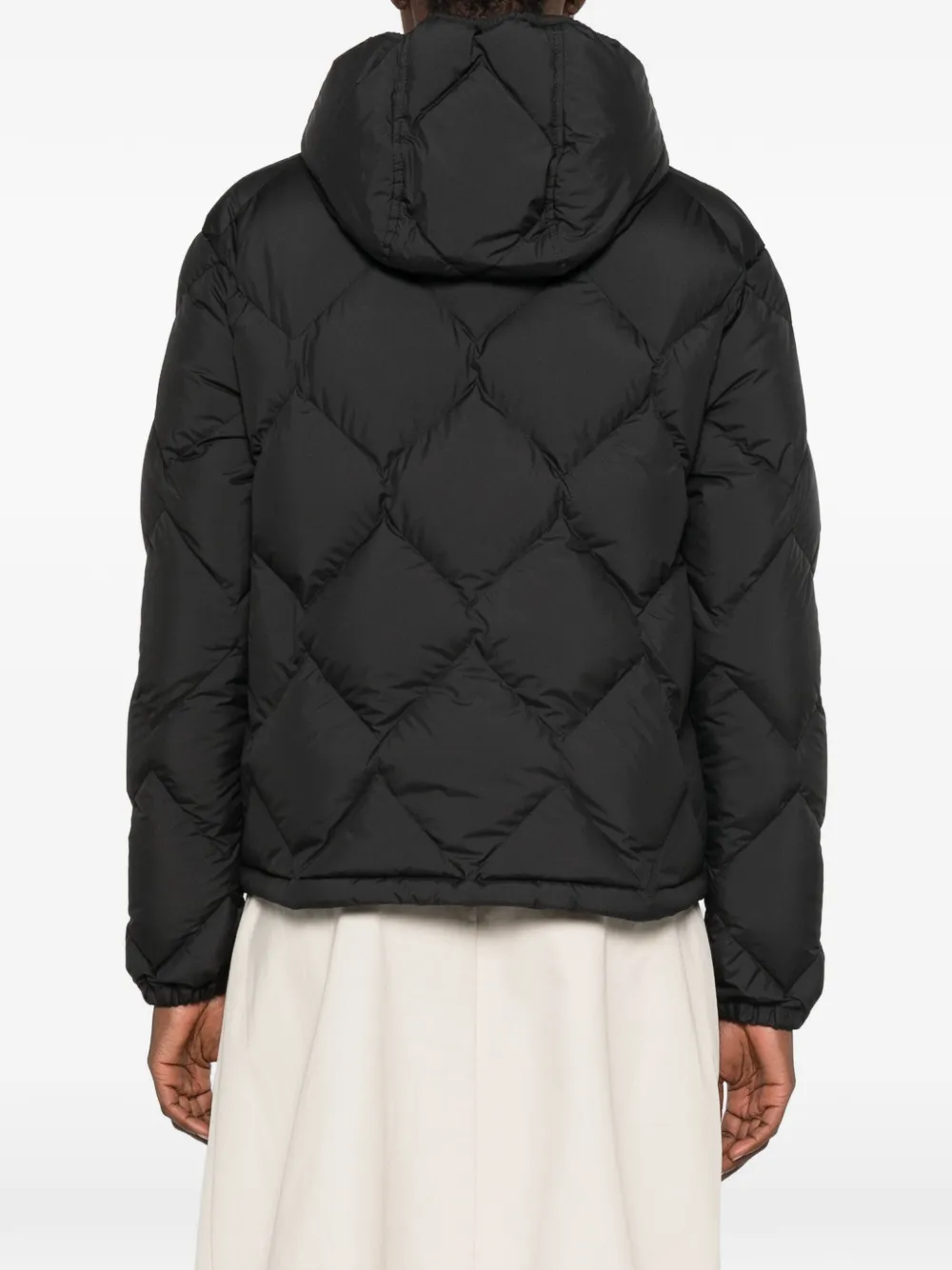 Moncler Arvouinne jack met rits Zwart