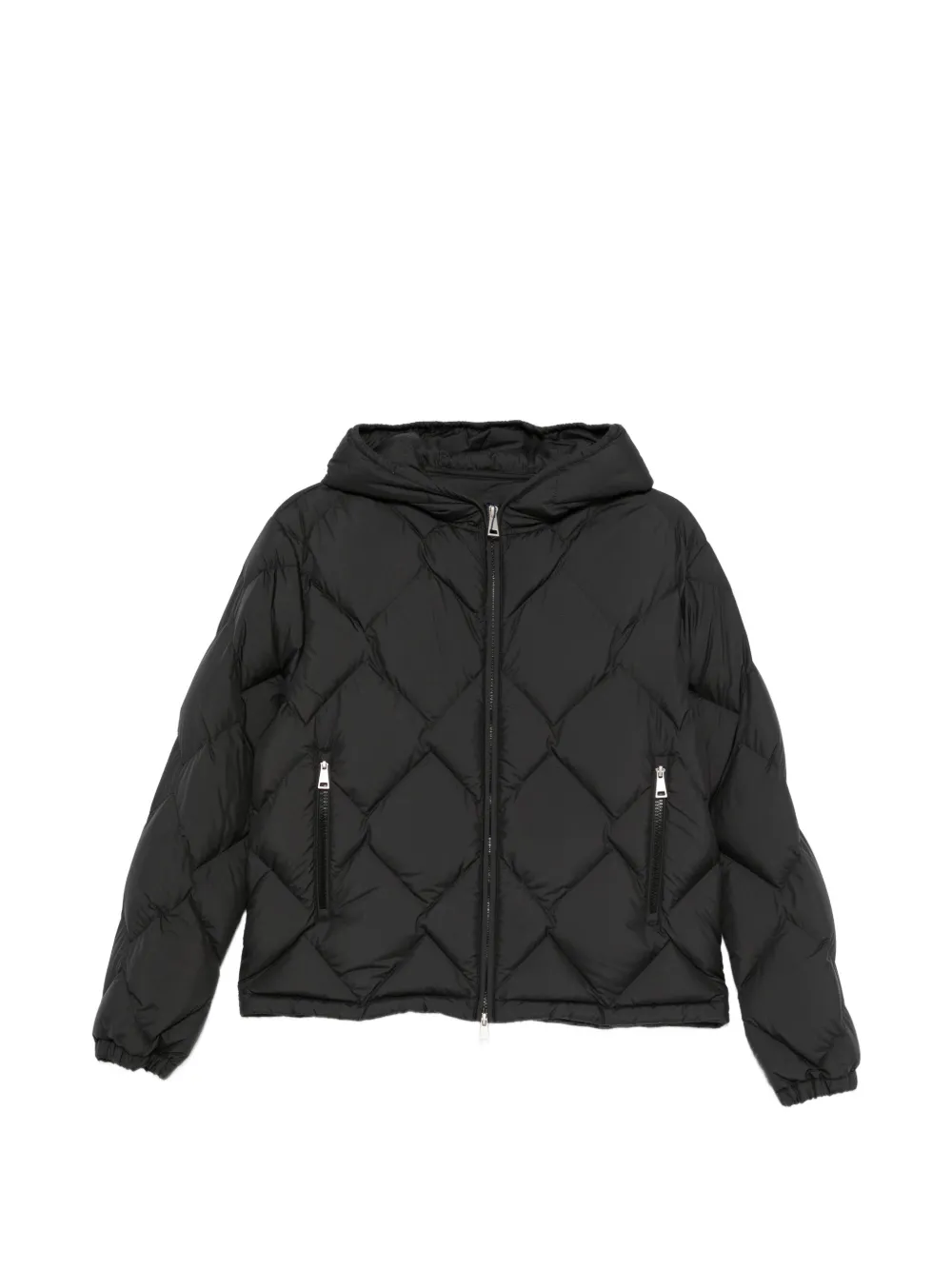 Moncler Arvouinne jack met rits Zwart