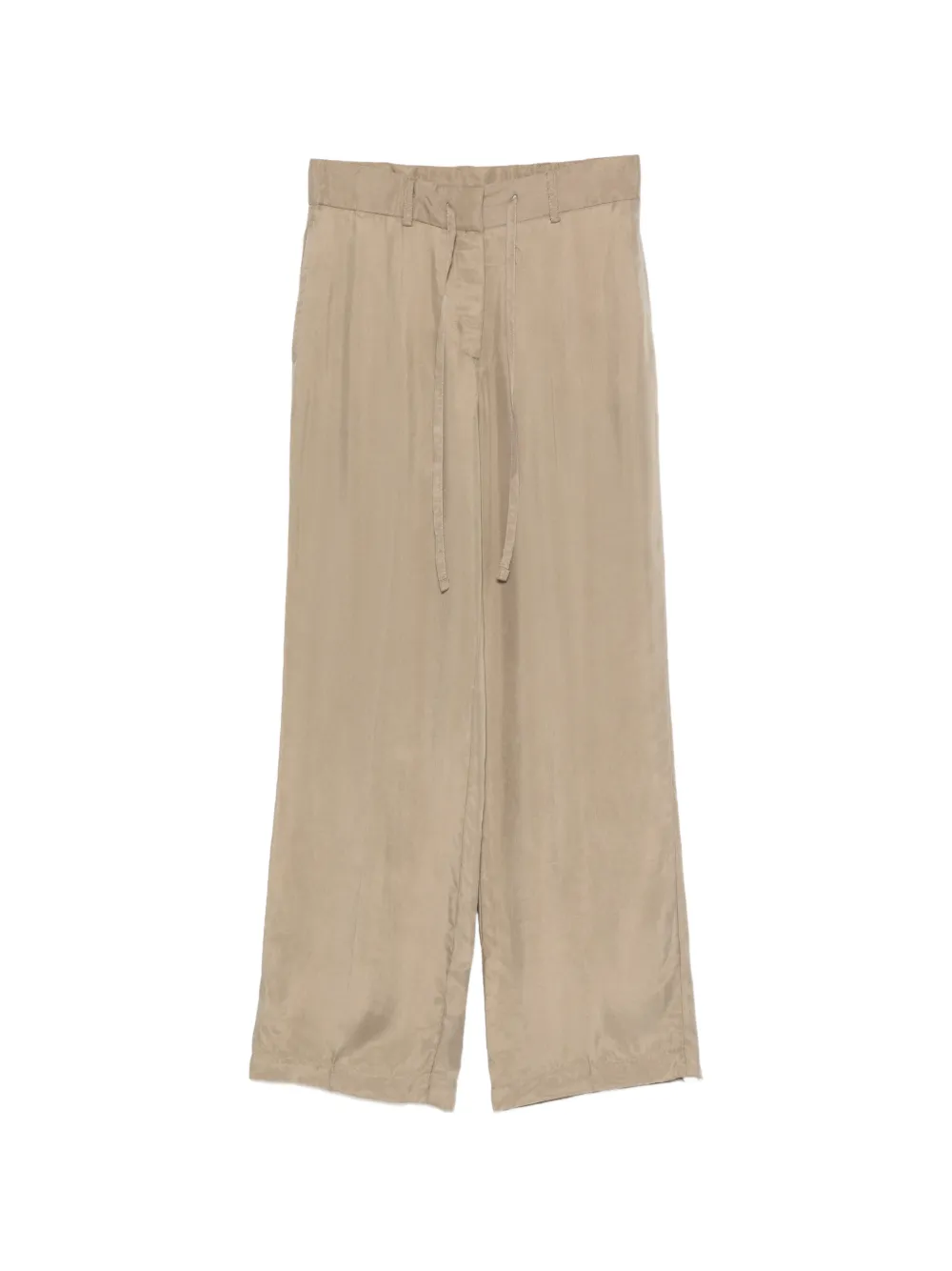 RAME drawstring wide-leg trousers - Toni neutri