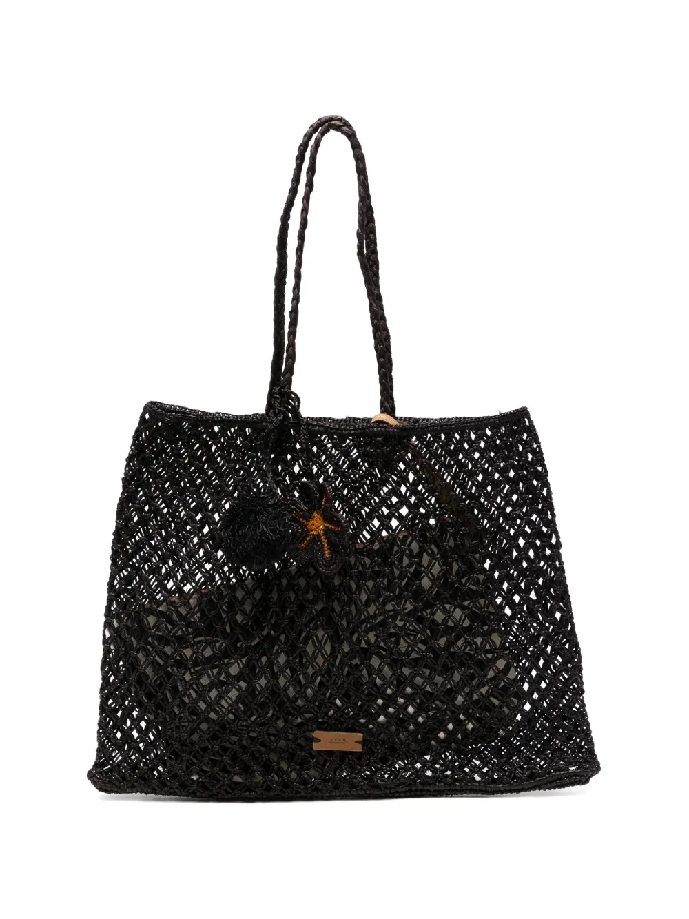 Birgit raffia tote bag
