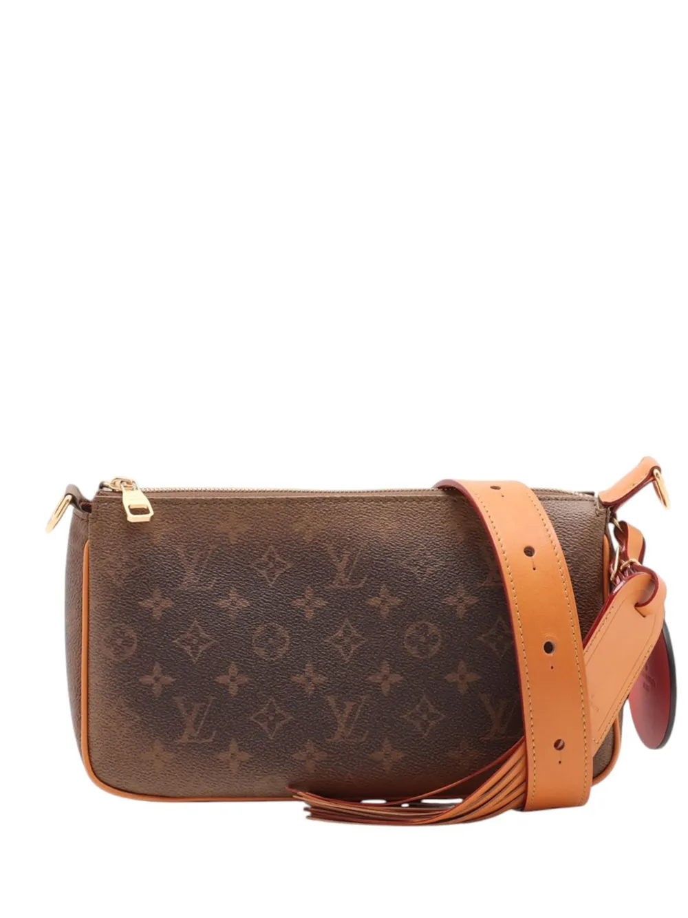 Louis Vuitton Pre-Owned 2021-2026 Monogram Dust Pochette Accessoires XL crossbody bag - Braun