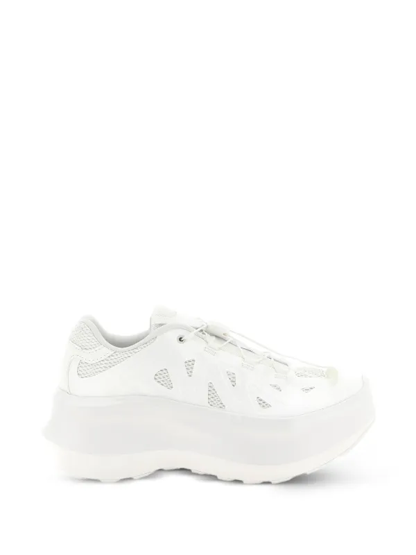Comme des Garçons X Salomon Xt-whisper Platform Sneakers in White