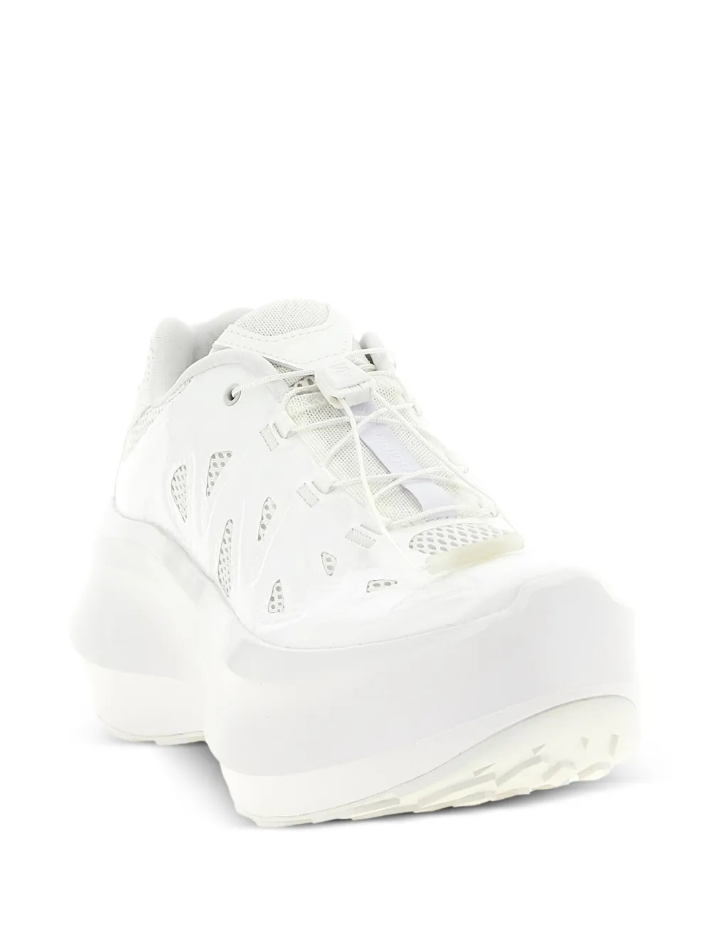 Comme Des Garçons x Salomon XT-Whisper platform sneakers Wit
