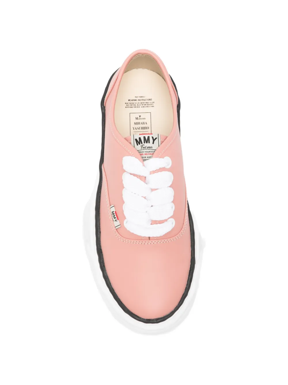 Maison MIHARA YASUHIRO Baker 26 chunky-sole sneakers Roze