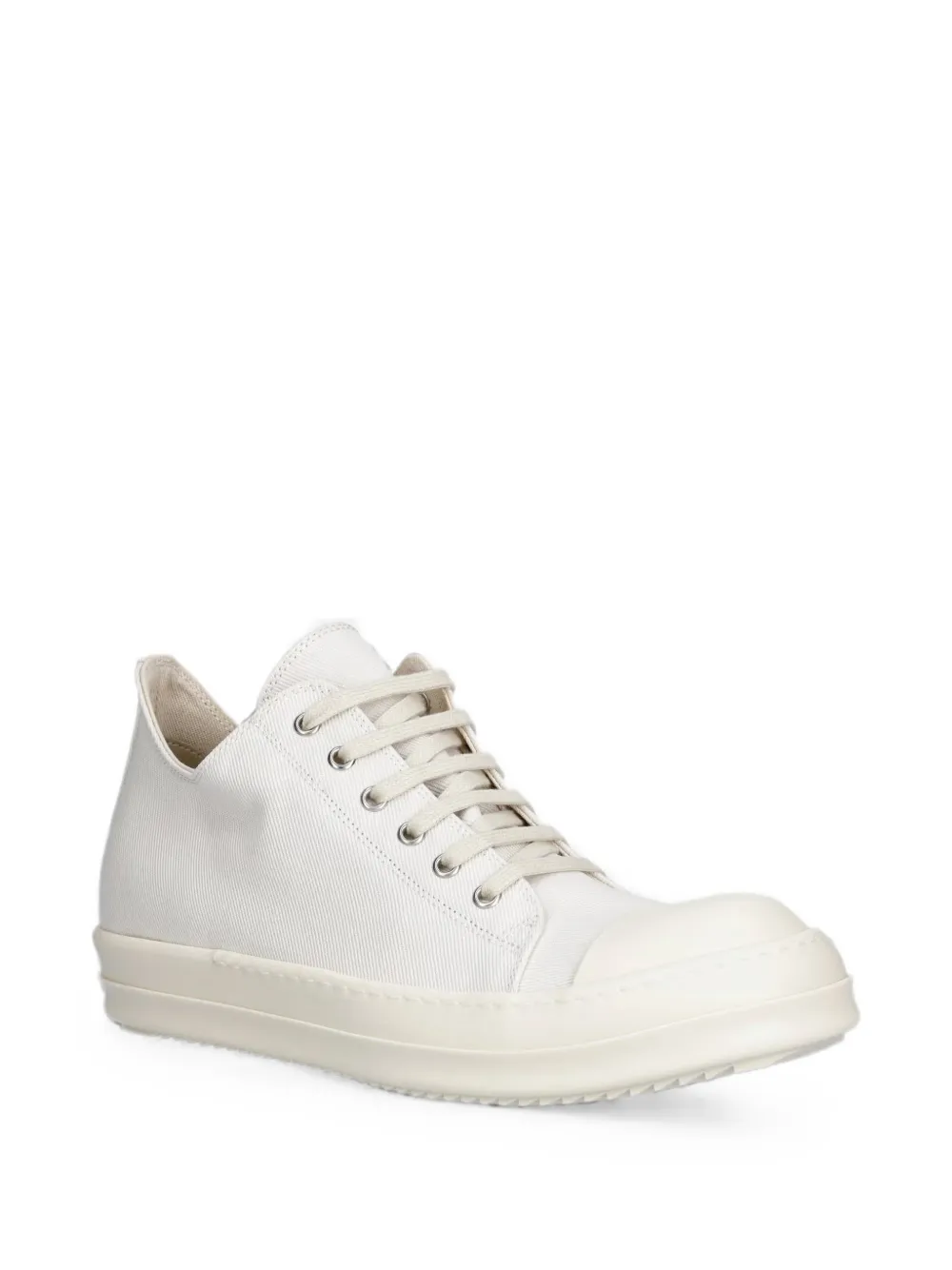 Rick Owens DRKSHDW low-top lace-up sneakers Wit