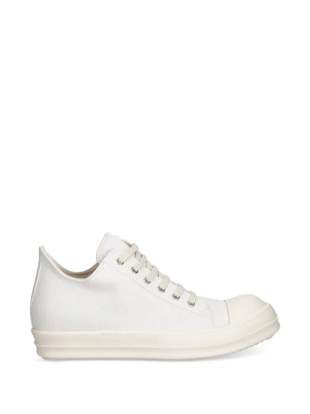 Rick Owens DRKSHDW low-top lace-up sneakers - White