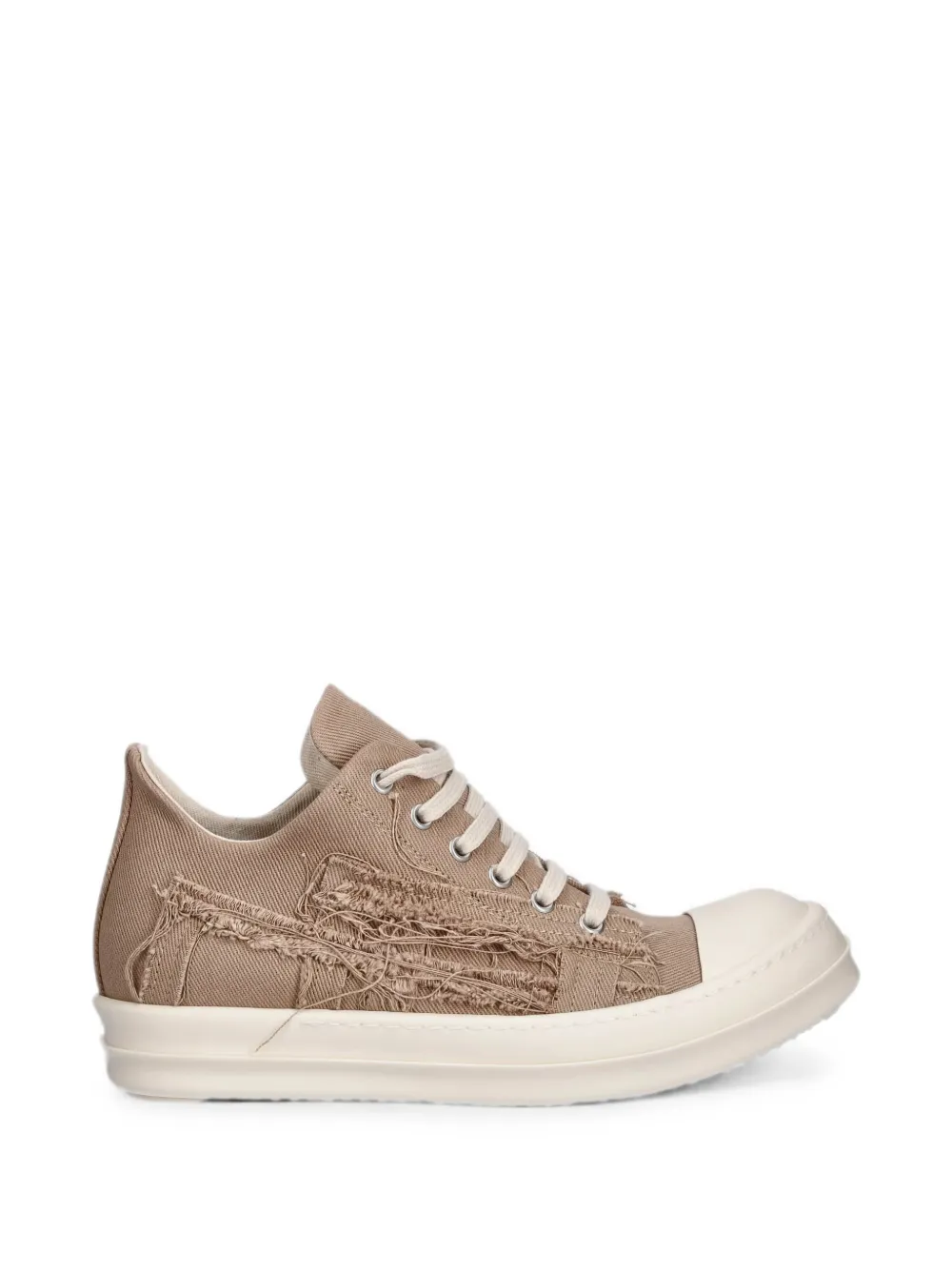 Rick Owens DRKSHDW distressed-effect low-top sneakers - Braun