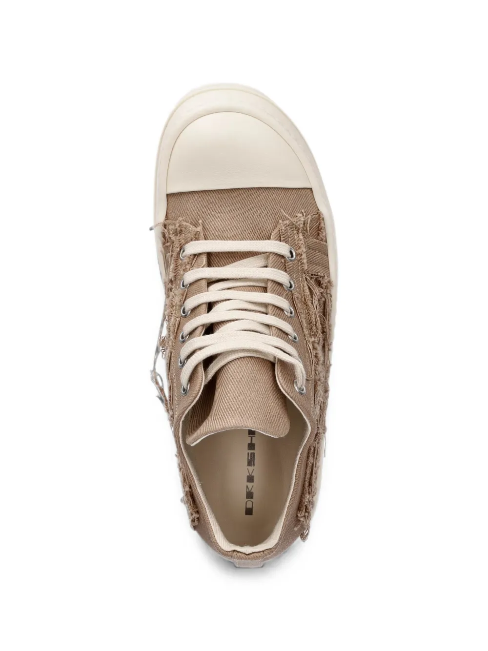 Rick Owens DRKSHDW distressed-effect low-top sneakers Bruin