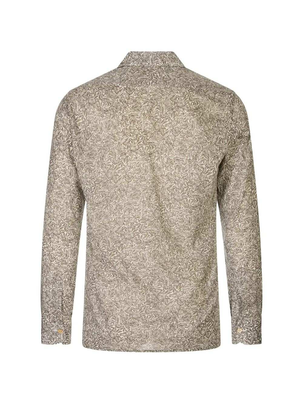 Kiton Overhemd met bloemenprint Grijs