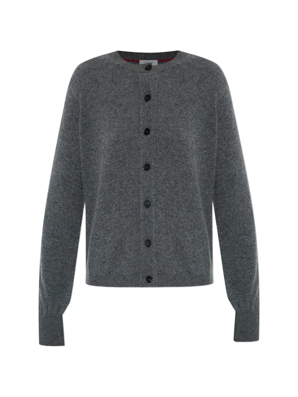Ferragamo button-up cashmere cardigan - Grey