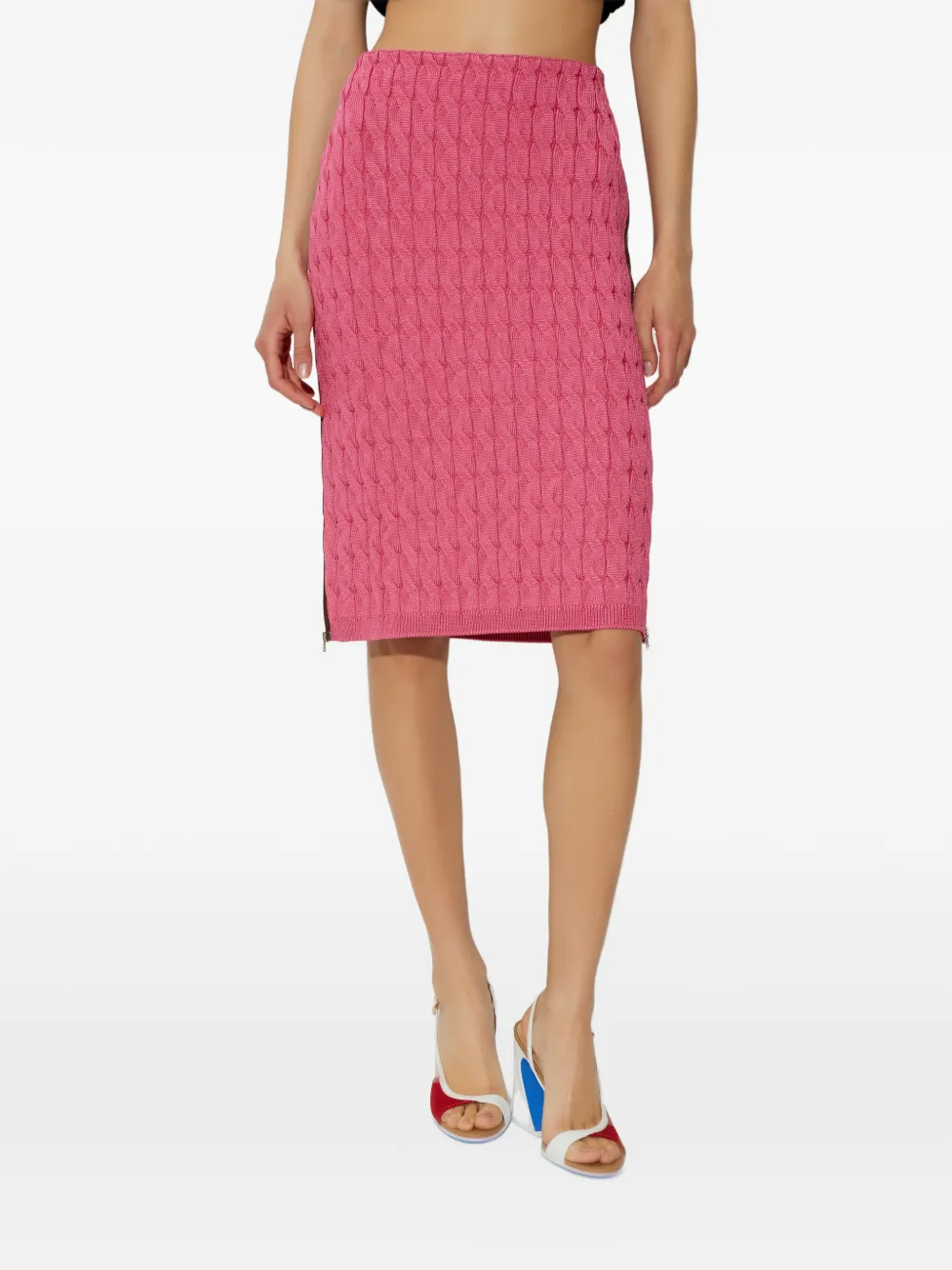 FENDI Viscose rok Roze