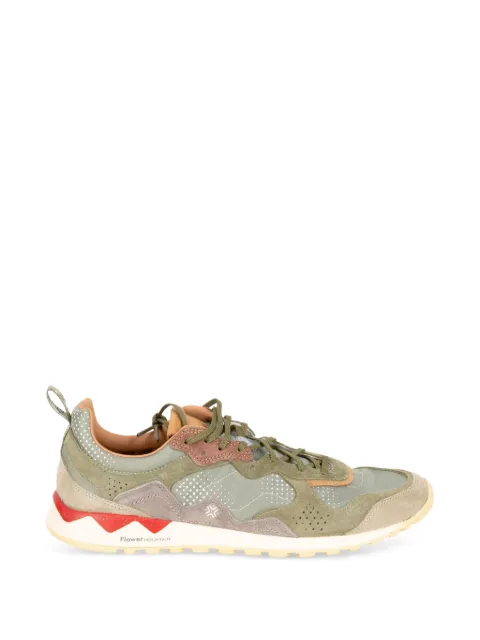 FLOWER MOUNTAIN Puerh panelled sneakers