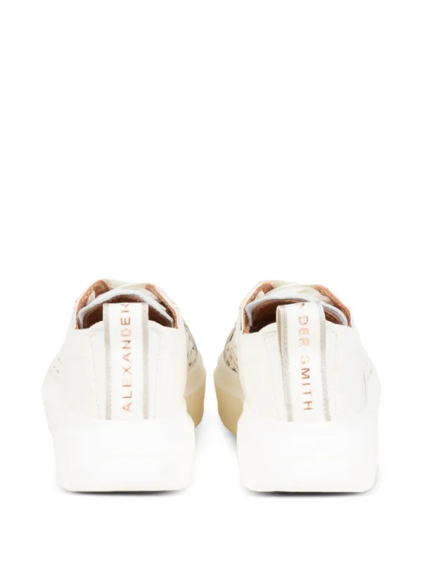 Alexander Smith Wembley レザースニーカー | ホワイト | FARFETCH JP