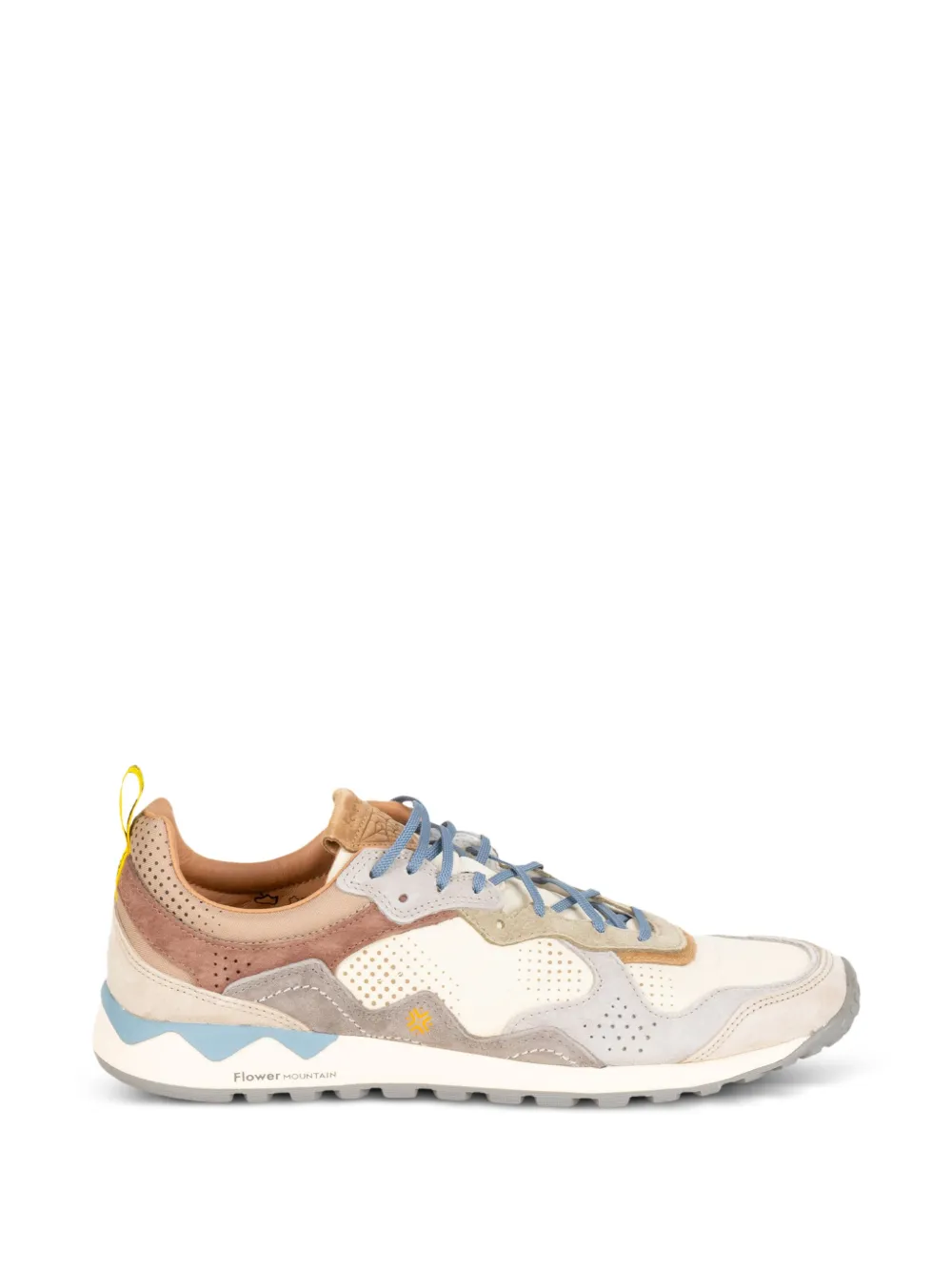 FLOWER MOUNTAIN Puerh Uni Limited Edition perforated sneakers - Toni neutri