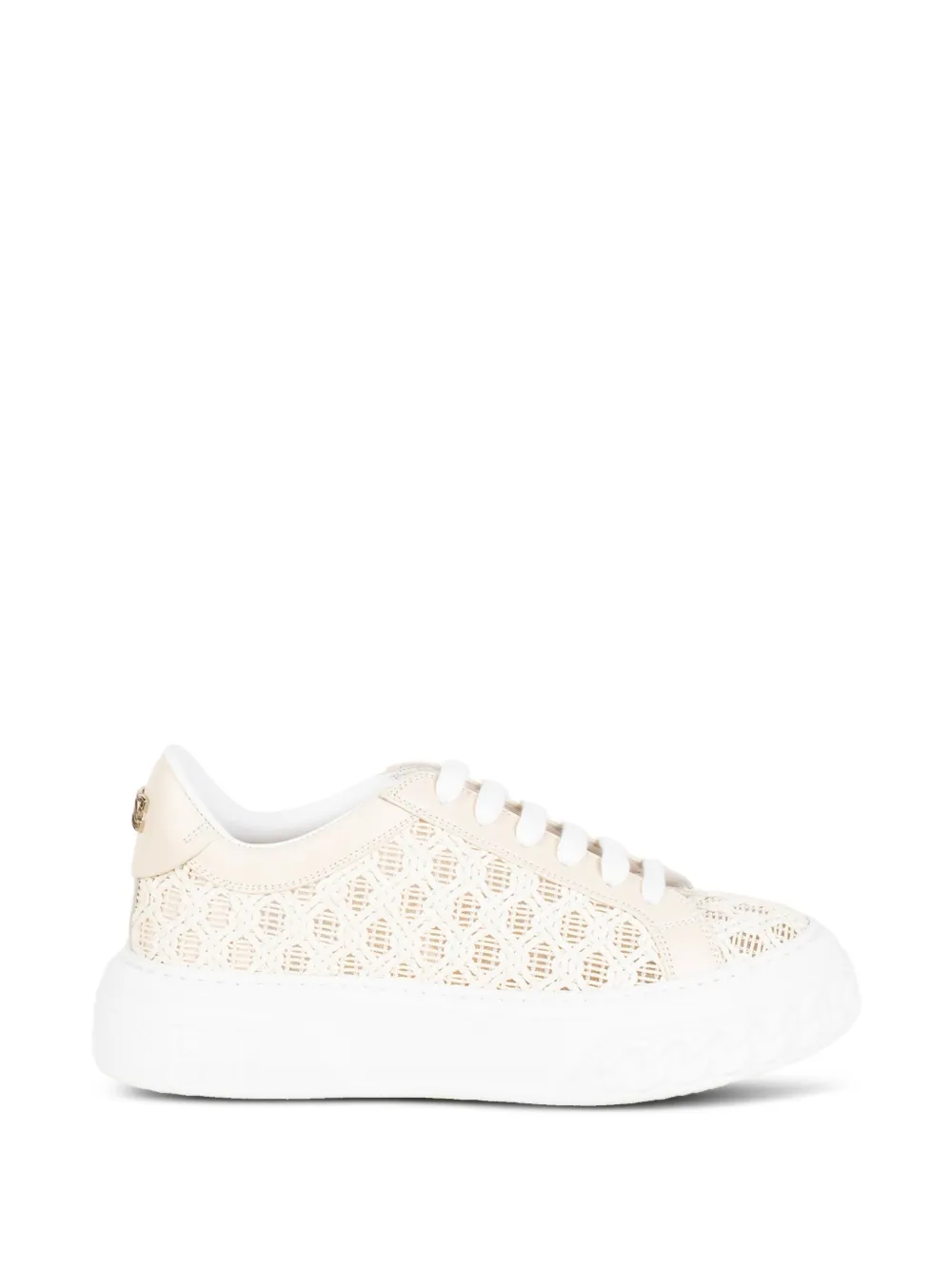 Casadei Cicladi interwoven sneakers - Nude