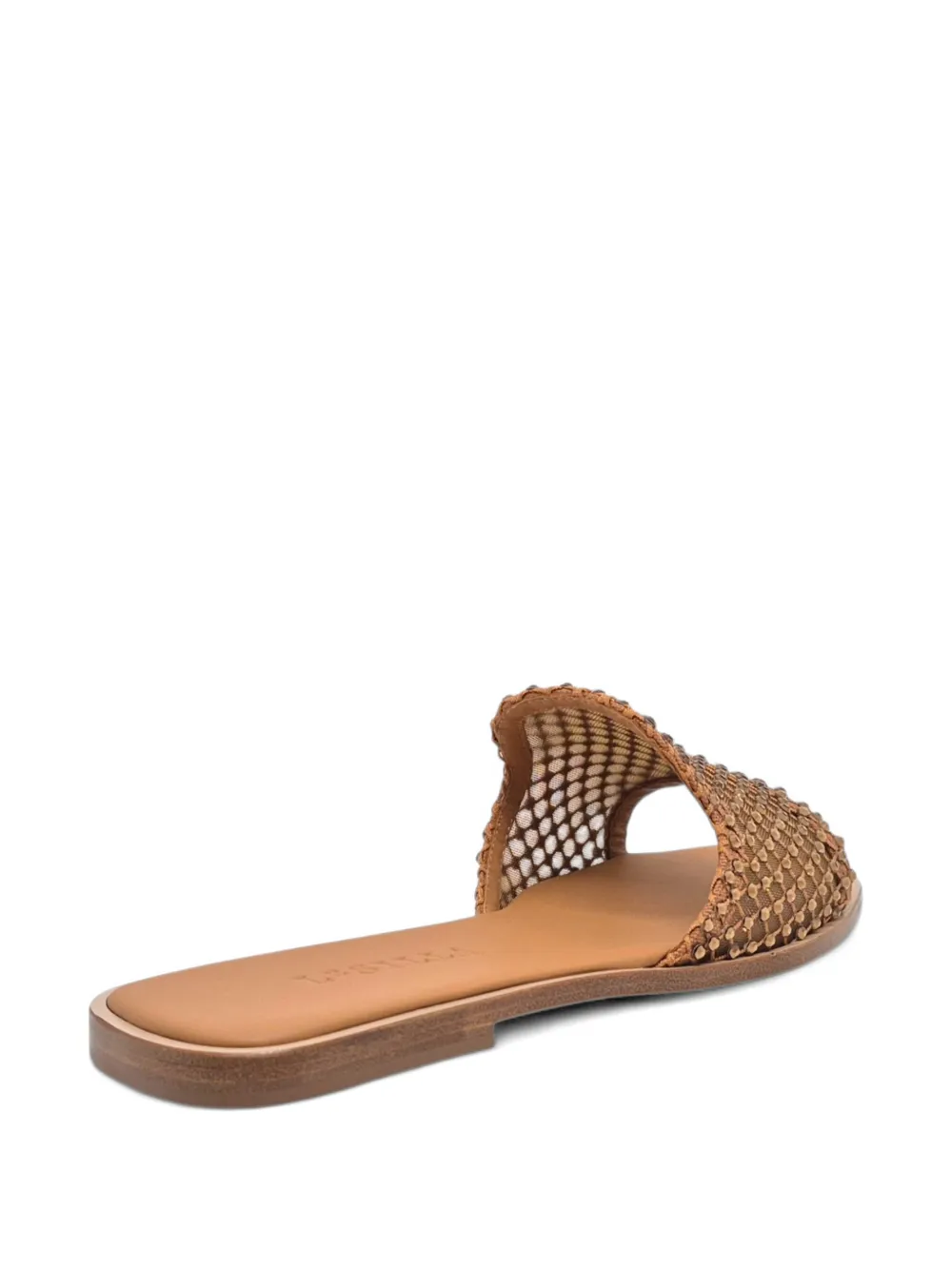 Le Silla Gilda crystal-embellished mesh sandals Bruin