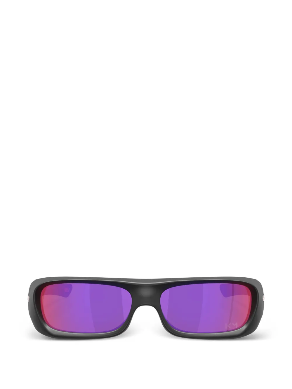 Oakley x Kylian Mbappé Signature logo-plaque sunglasses - Grigio