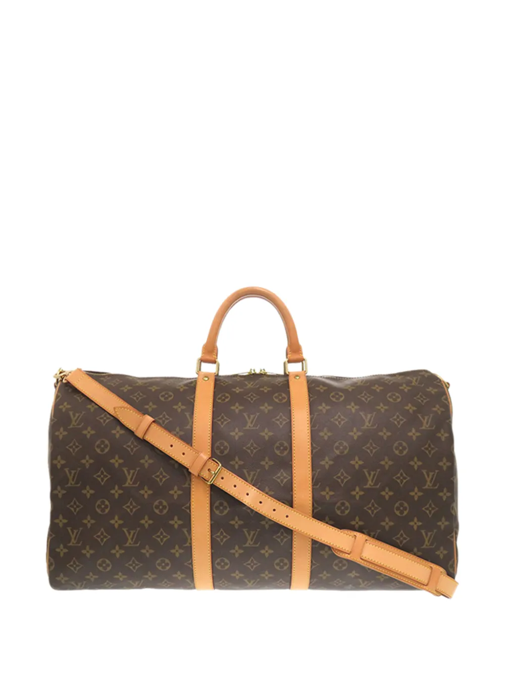 Louis Vuitton Pre-Owned 2004 Monogram Keepall Bandouliere 55 travel bag - Marrone