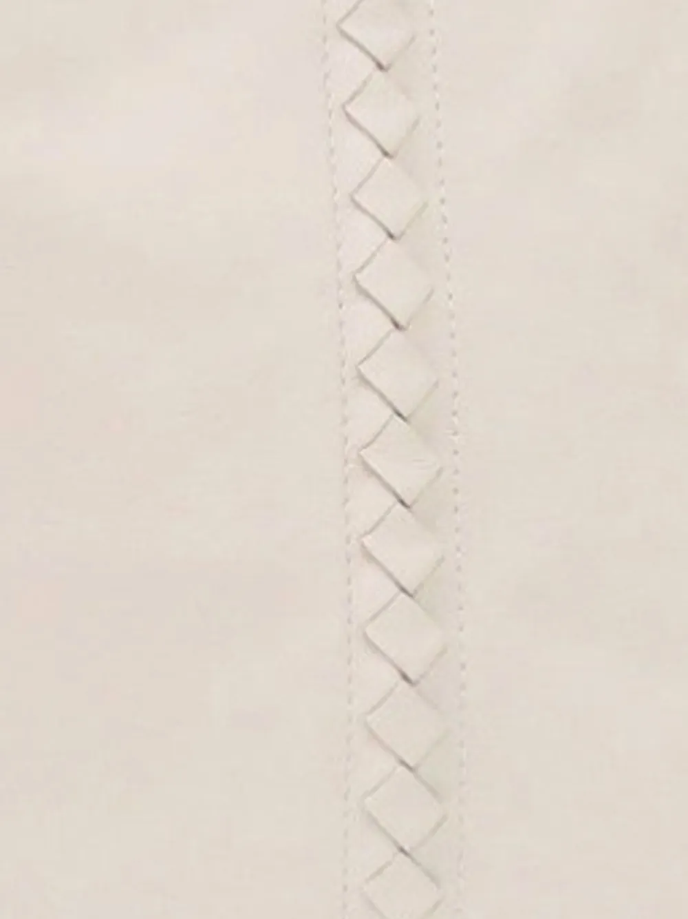  Bottega Veneta Pre-owned Sac Porté épaule Réversible En Cuir Nappa à Finitions Intrecciato (2012-2025) - Blanc 