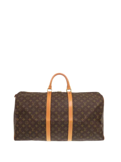 Louis Vuitton Pre-Owned bolso de viaje Keepall 55 con monograma 1996