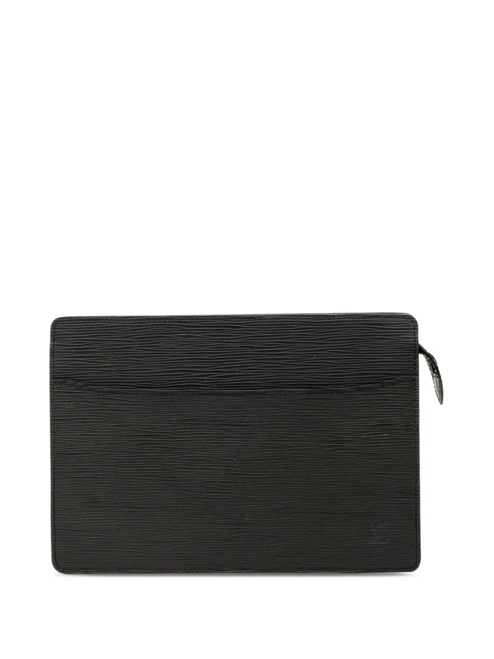 Louis Vuitton Pre-Owned 2002 Epi Pochette Homme clutch bag - Black