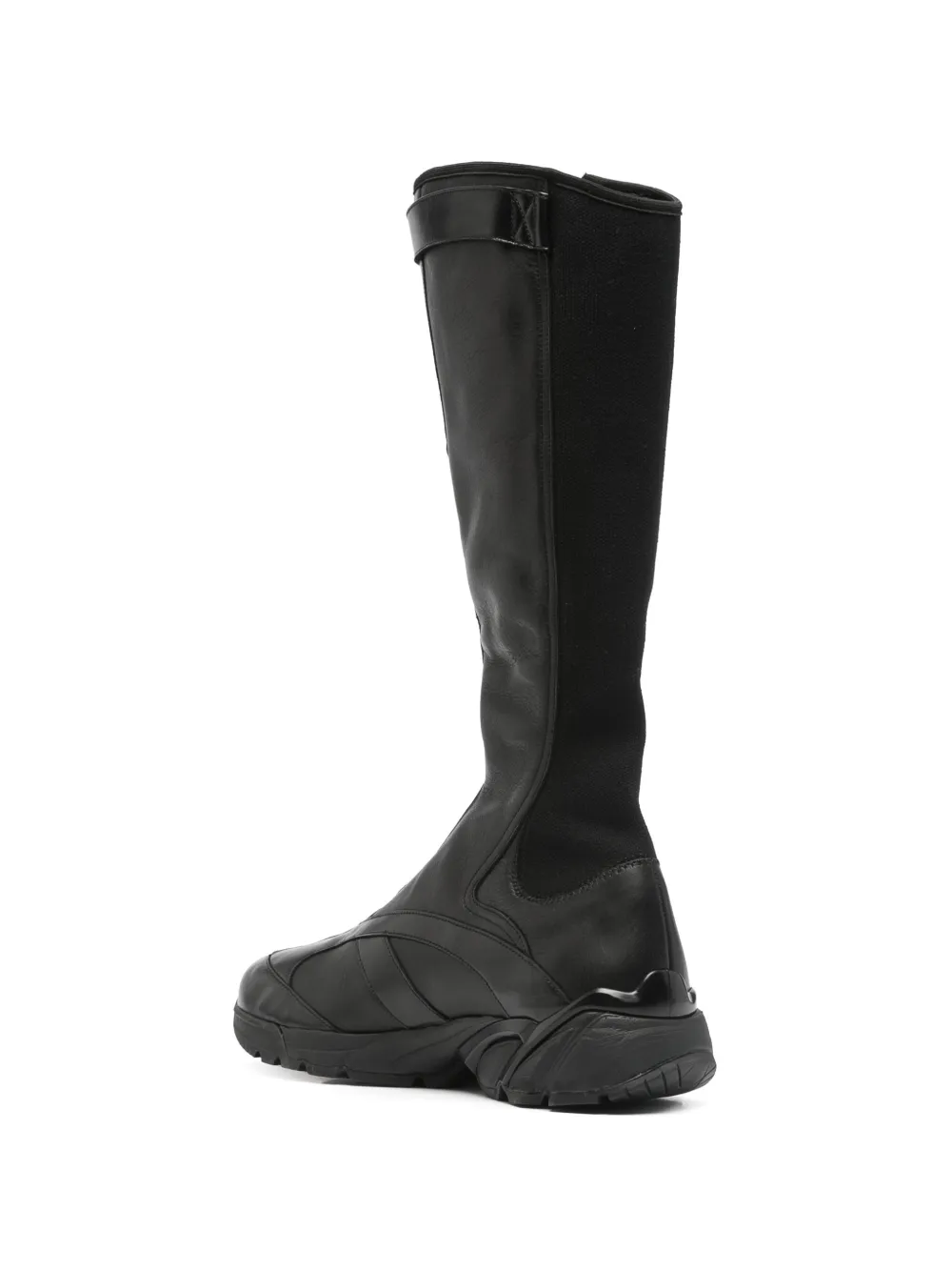 OUR LEGACY panelled zip boots Zwart