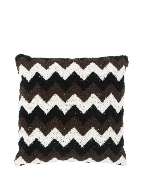 Missoni Home coussin à motif zigzag
