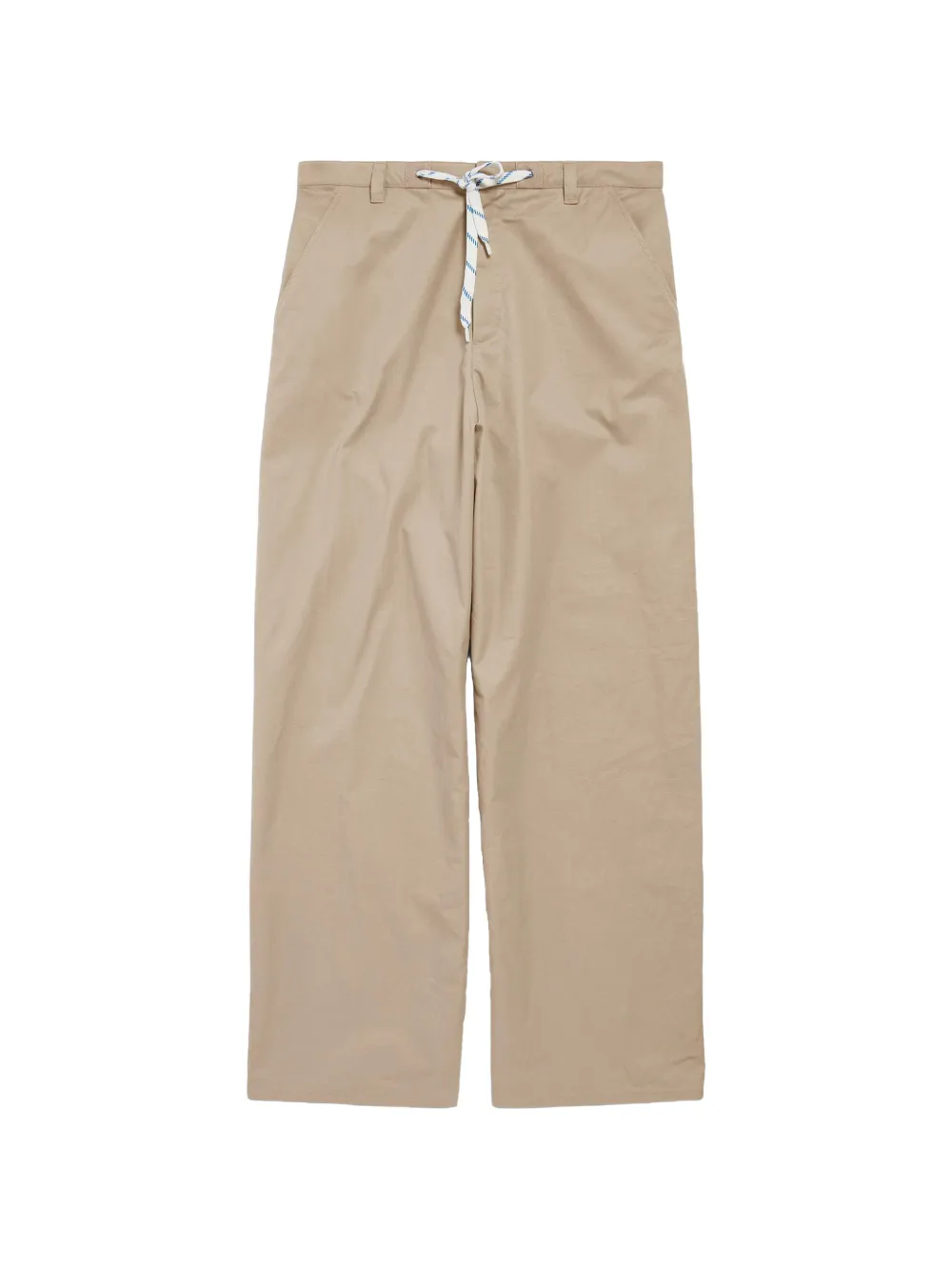 Balenciaga drawstring-waist trousers - Toni neutri