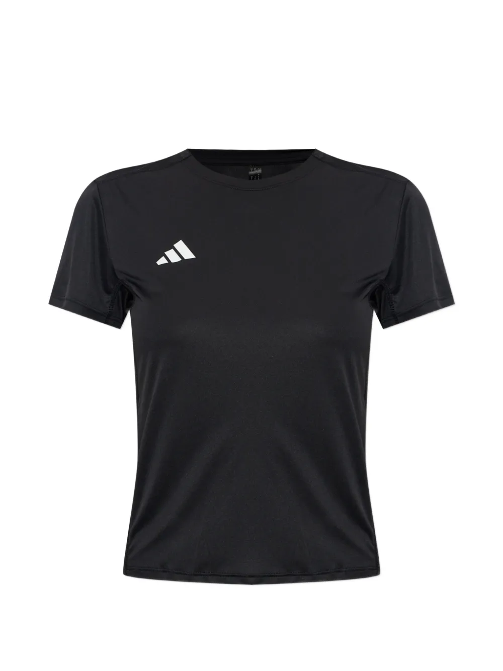 adidas Adizero logo-print T-shirt - Schwarz