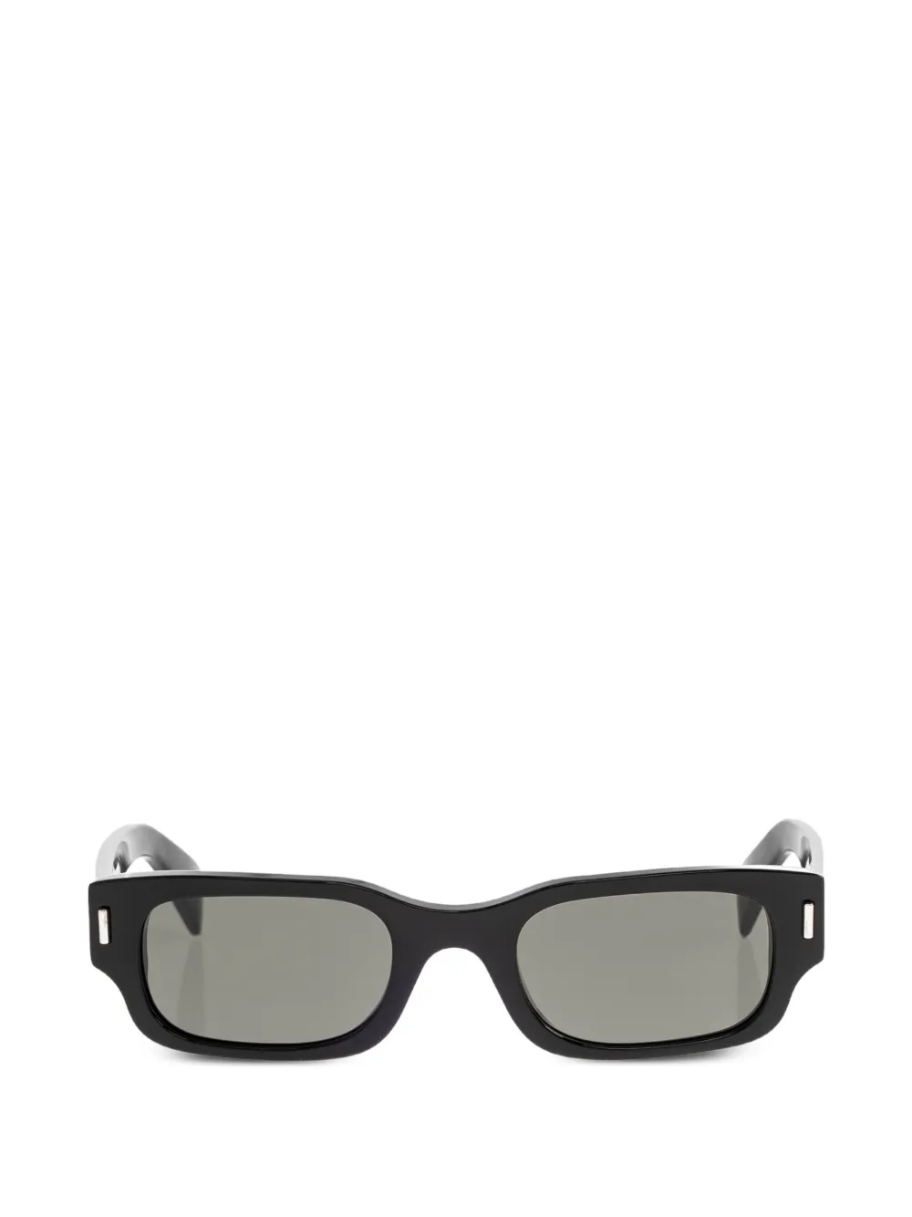 Alexander McQueen Eyewear T-Bar Rivet Panthos sunglasses - Schwarz