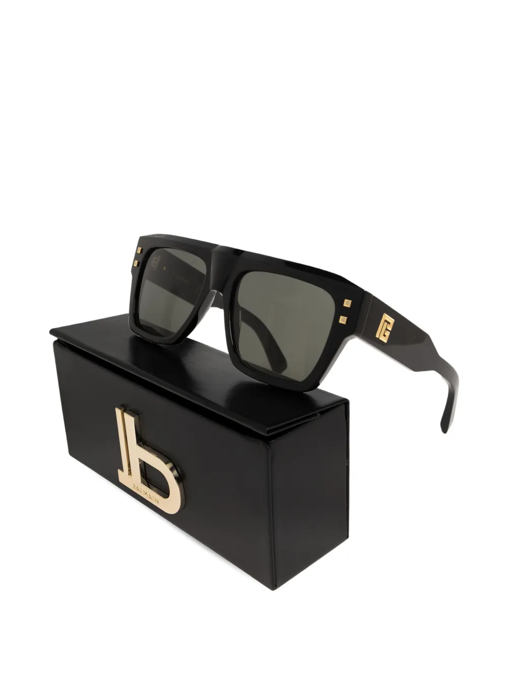 Balmain B-Scene zonnebril Zwart