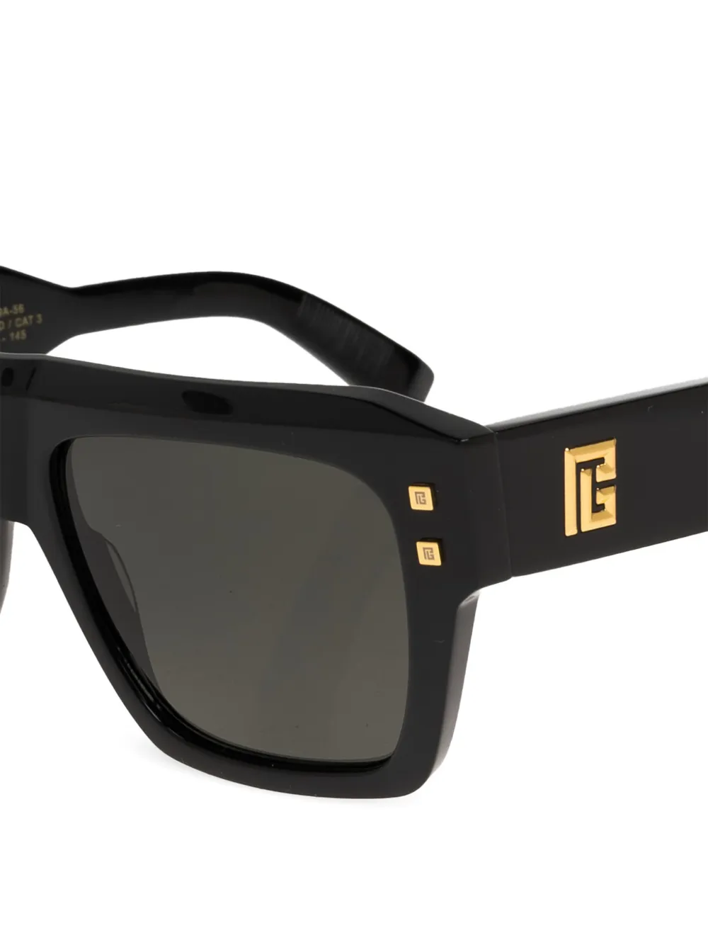 Balmain B-Scene zonnebril Zwart