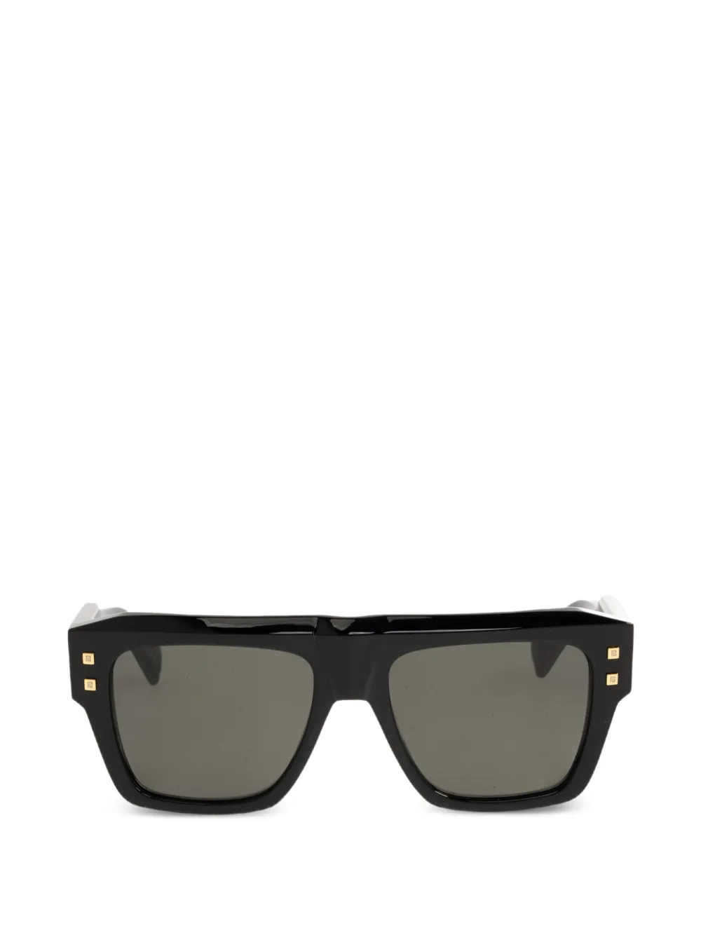 Balmain B-scene square-frame sunglasses - Nero