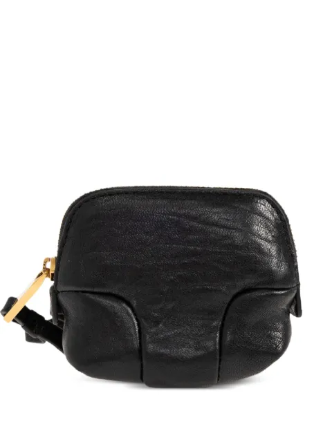 AllSaints Ares leather pouch 