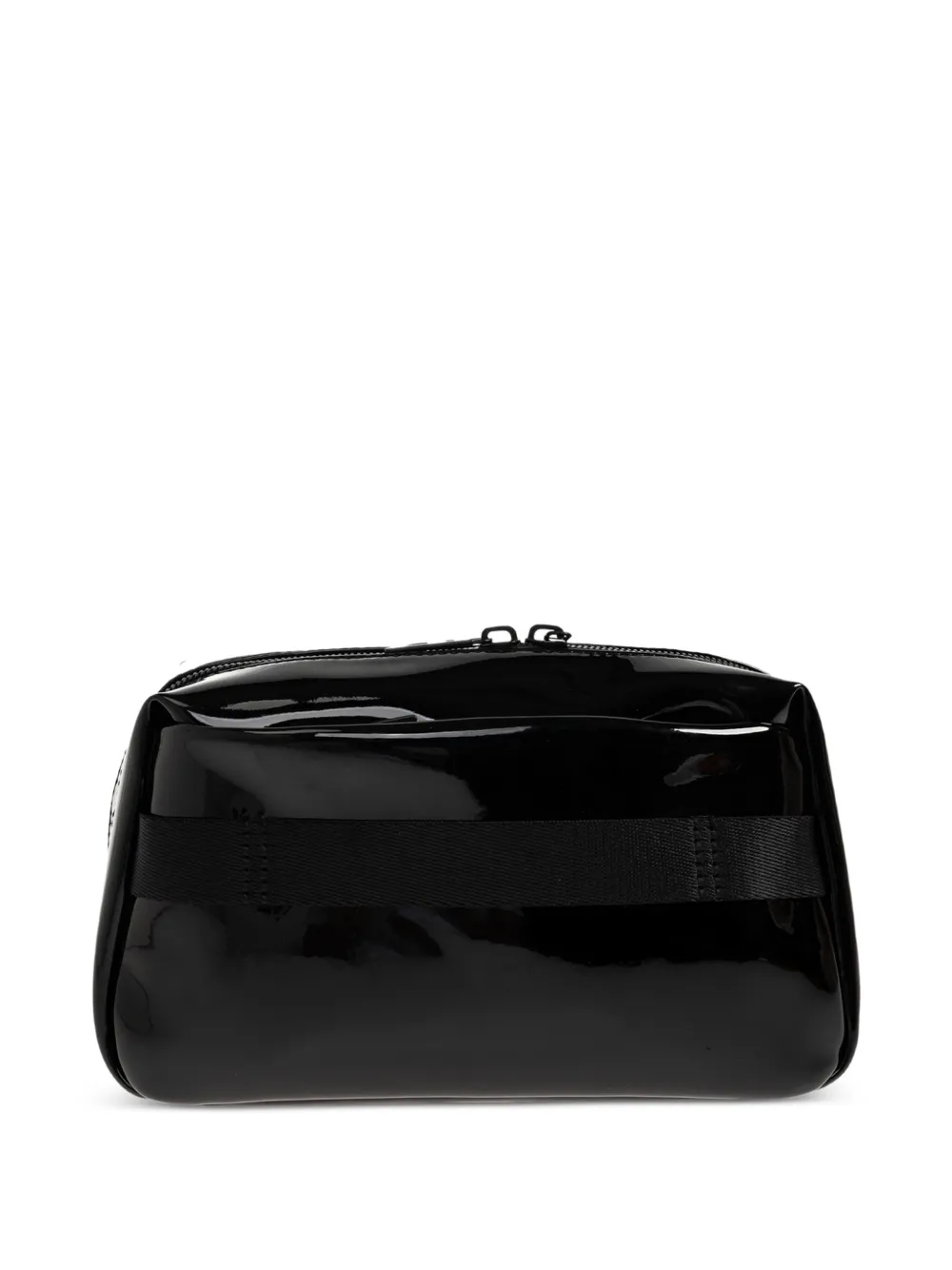 Diesel Toilettas met logoprint Zwart