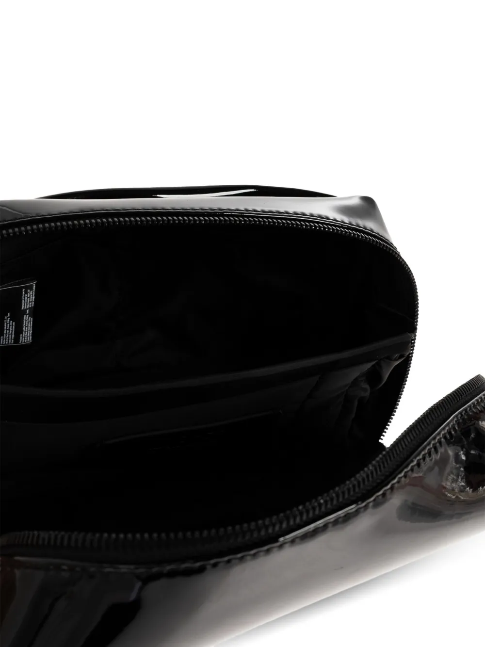 Diesel Toilettas met logoprint Zwart
